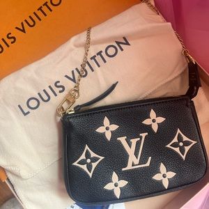 Louis Vuitton Black Mini Pochette